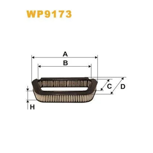 WIX Cabin Filters Cabin Filter WP9173