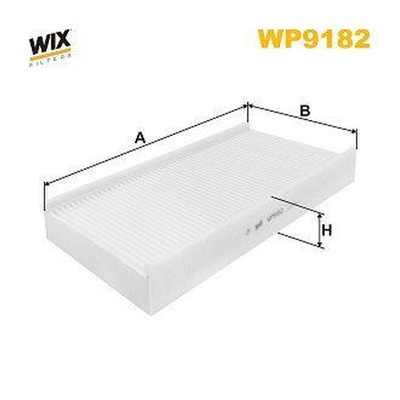 WIX Cabin Filters Cabin Filter WP9182