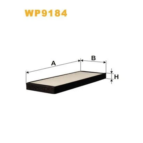 WIX Cabin Filters Cabin Filter WP9184