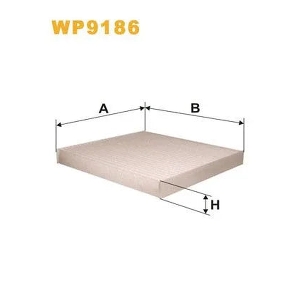 WIX Cabin Filters Cabin Filter WP9186