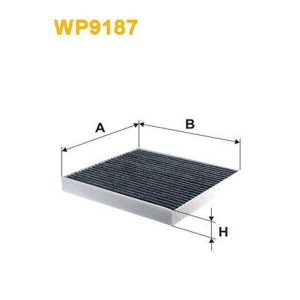 WIX Cabin Filters Cabin Filter WP9187