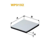 WIX Cabin Filters Cabin Filter WP9192 thumbnail