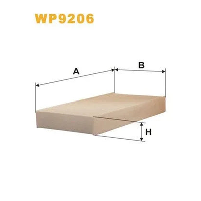 WIX Cabin Filters Cabin Filter WP9206