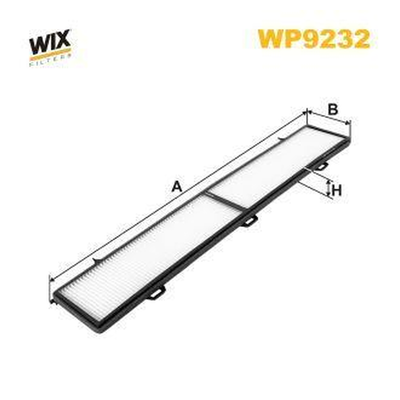WIX Cabin Filters Cabin Filter WP9232