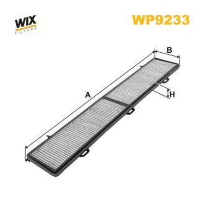 WIX Cabin Filters Cabin Filter WP9233