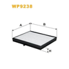 WIX Cabin Filters Cabin Filter WP9238 thumbnail