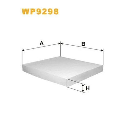 WIX Cabin Filters Cabin Filter WP9298