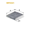 WIX Cabin Filters Cabin Filter WP9321 thumbnail