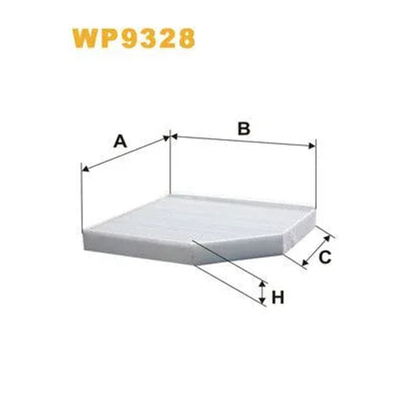 WIX Cabin Filters Cabin Filter WP9328