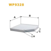 WIX Cabin Filters Cabin Filter WP9328 thumbnail