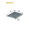 WIX Cabin Filters Cabin Filter WP9351 thumbnail