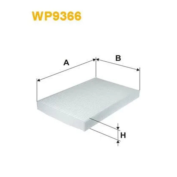 WIX Cabin Filters Cabin Filter WP9366