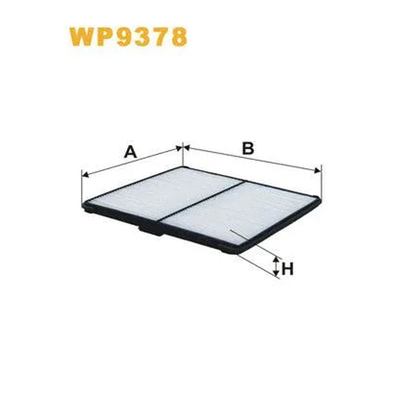 WIX Cabin Filters Cabin Filter WP9378