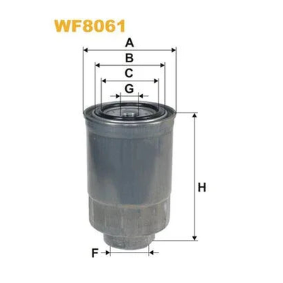 WIX Fuel Filter WF8061