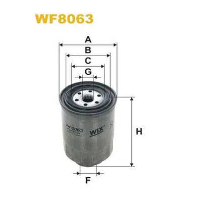 WIX Fuel Filter WF8063