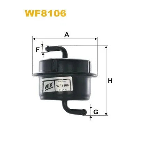 WIX Fuel Filter WF8106