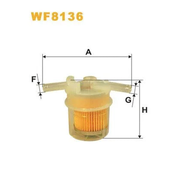 WIX Fuel Filter WF8136