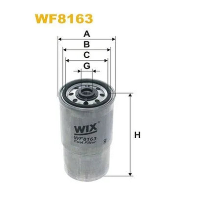 WIX Fuel Filter WF8163