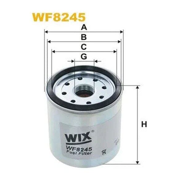 WIX Fuel Filter WF8245