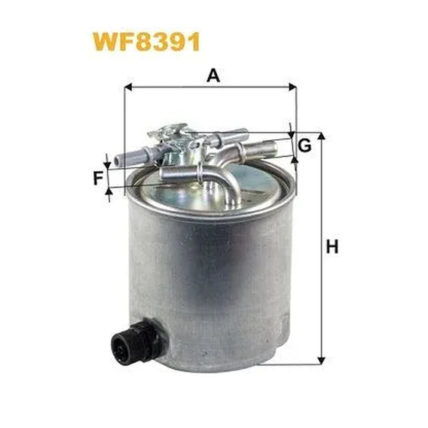 WIX Fuel Filter WF8391