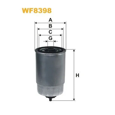 WIX Fuel Filter WF8398