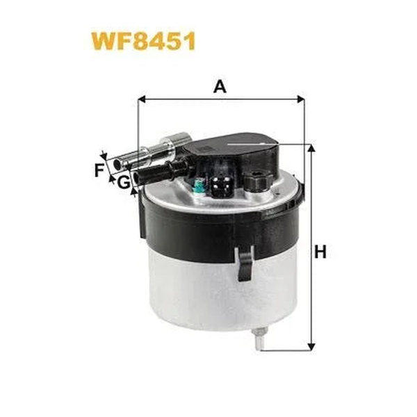 WIX Fuel Filter WF8451