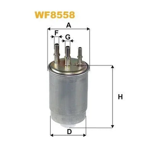 WIX Fuel Filter WF8558