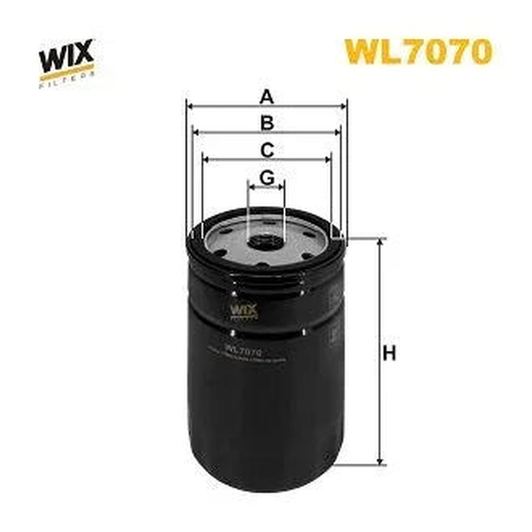 WIX Oil Filter WL7070