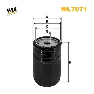 WIX Oil Filter WL7071