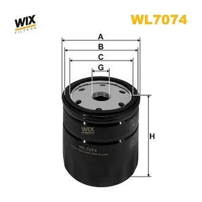 WIX Oil Filter WL7074