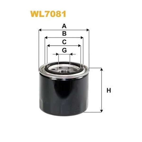 WIX Oil Filter WL7081