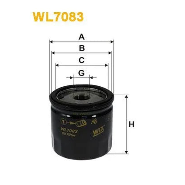 WIX Oil Filter WL7083