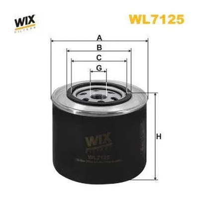 WIX Oil Filter WL7125