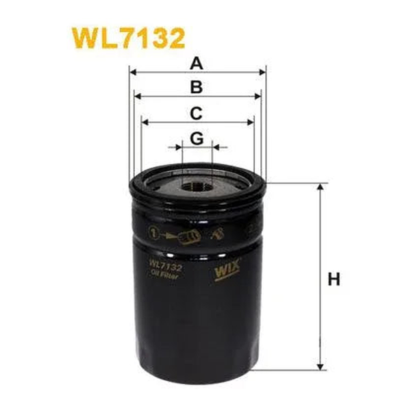 WIX Oil Filter WL7132