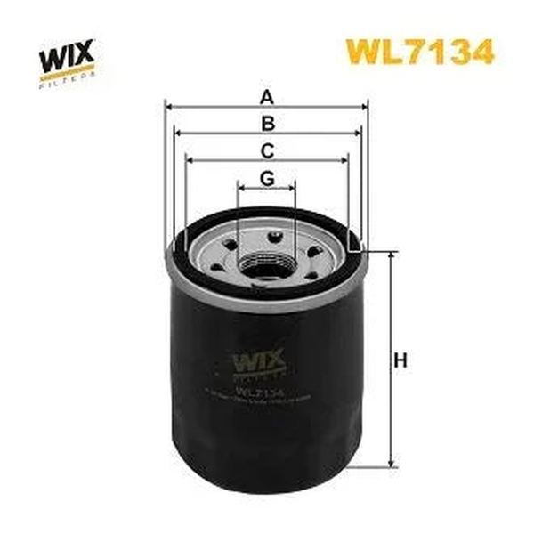 WIX Oil Filter WL7134