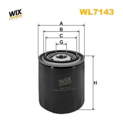 WIX Oil Filter WL7143