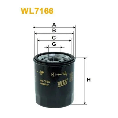 WIX Oil Filter WL7166