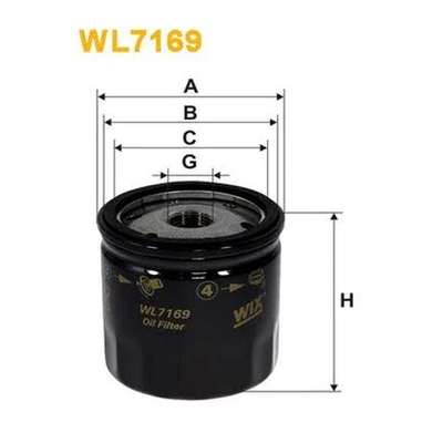 WIX Oil Filter WL7169
