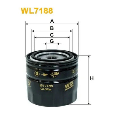 WIX Oil Filter WL7188