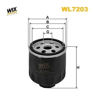 WIX Oil Filter WL7203
