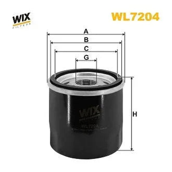 WIX Oil Filter WL7204