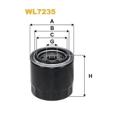 WIX Oil Filter WL7235