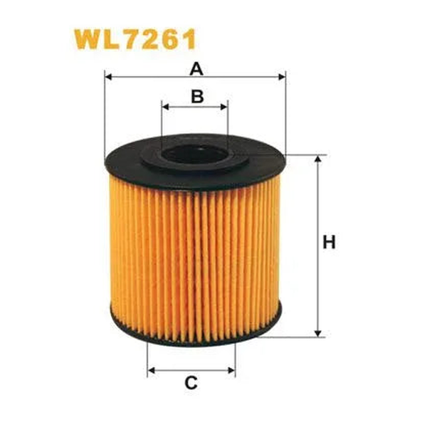 WIX Oil Filter WL7261
