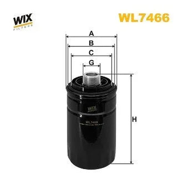 WIX Oil Filter WL7466