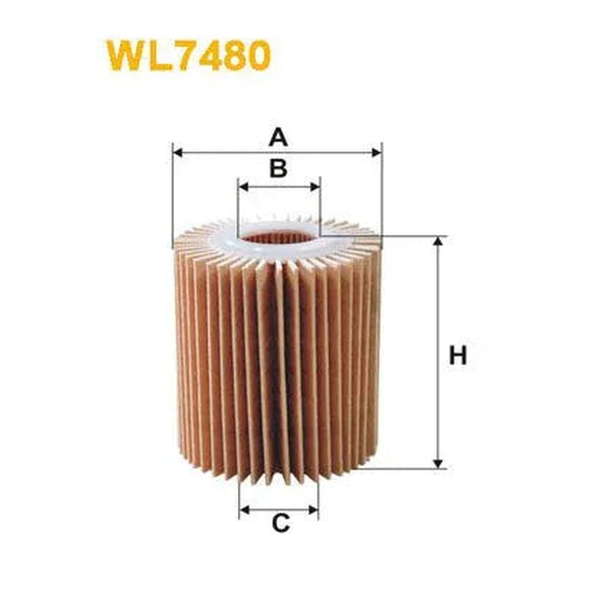 WIX Oil Filter WL7480