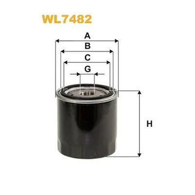 WIX Oil Filter WL7482