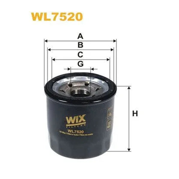 WIX Oil Filter WL7520