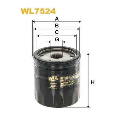 WIX Oil Filter WL7524