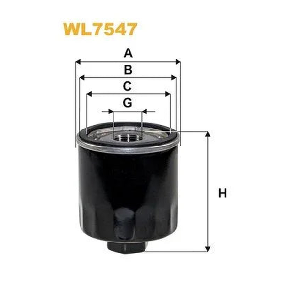 WIX Oil Filter WL7547