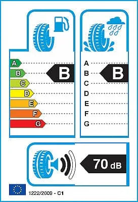 Continental Ecocontact 6 175/65 R14 86T XL Tyre Summer EU Label B/B 70dB Set of 4 - image 3